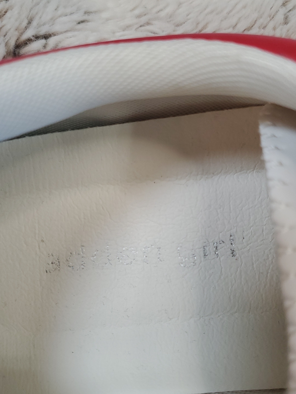 Madden Girl Brooklyyn Red & White Casual Sneaker. Size 7.5 - Picture 7 of 8